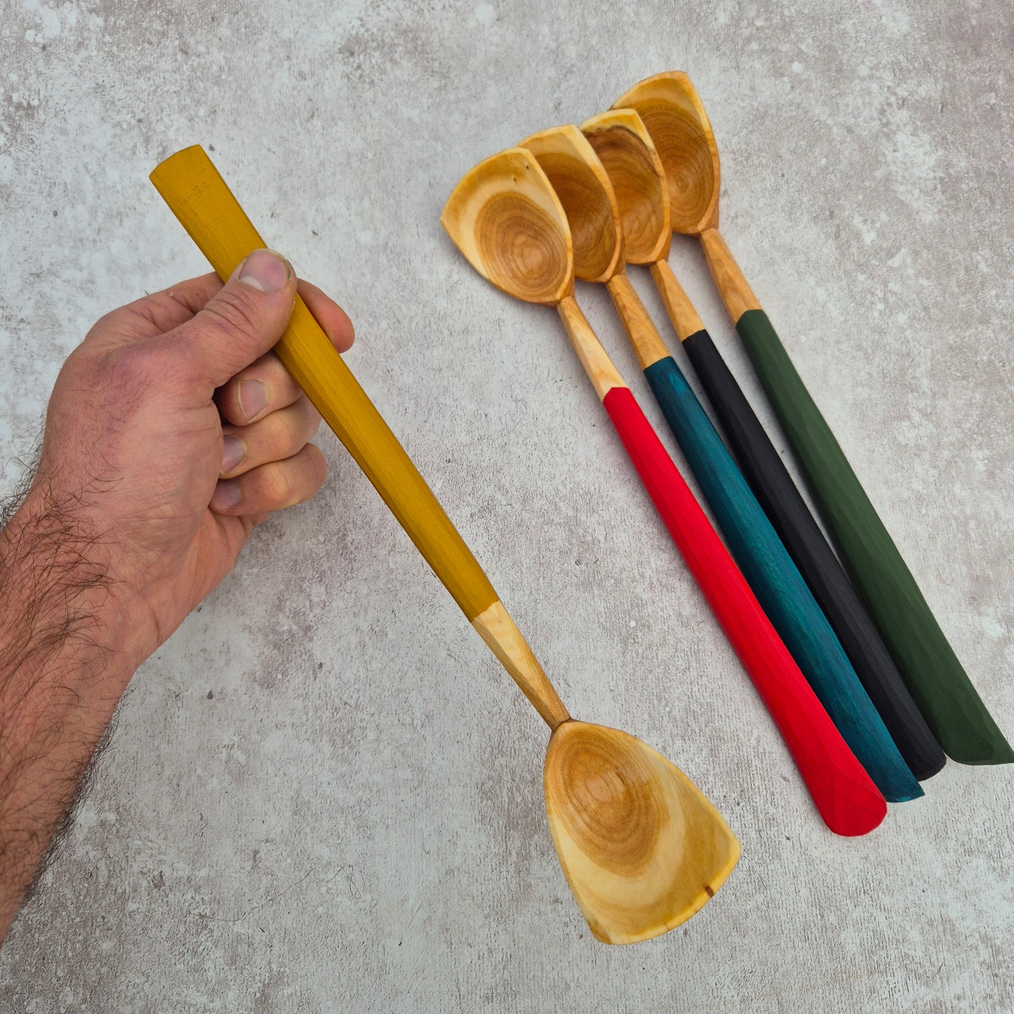 Dainty Cooking Spoon ~ Marigold Yellow