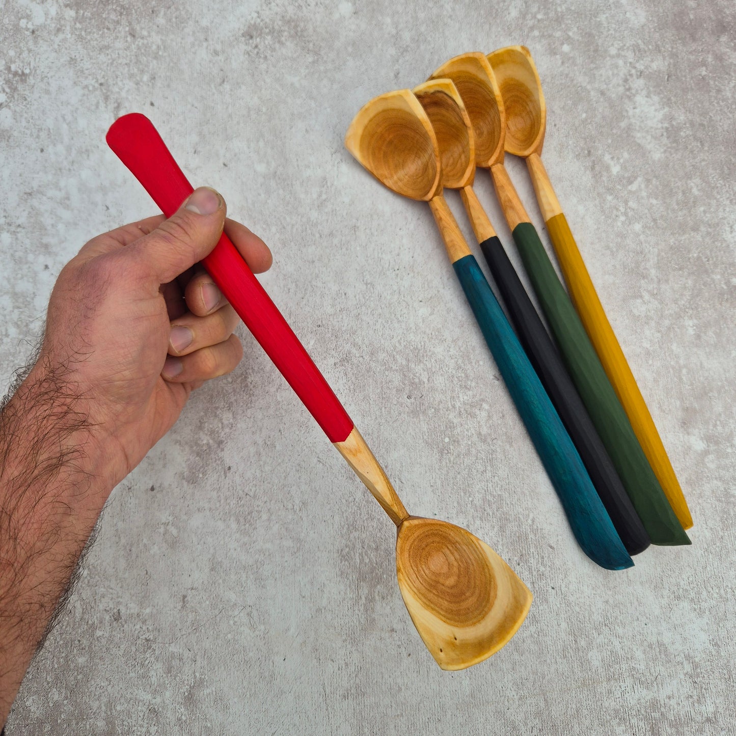 Dainty Cooking Spoon ~ Scarlet Red
