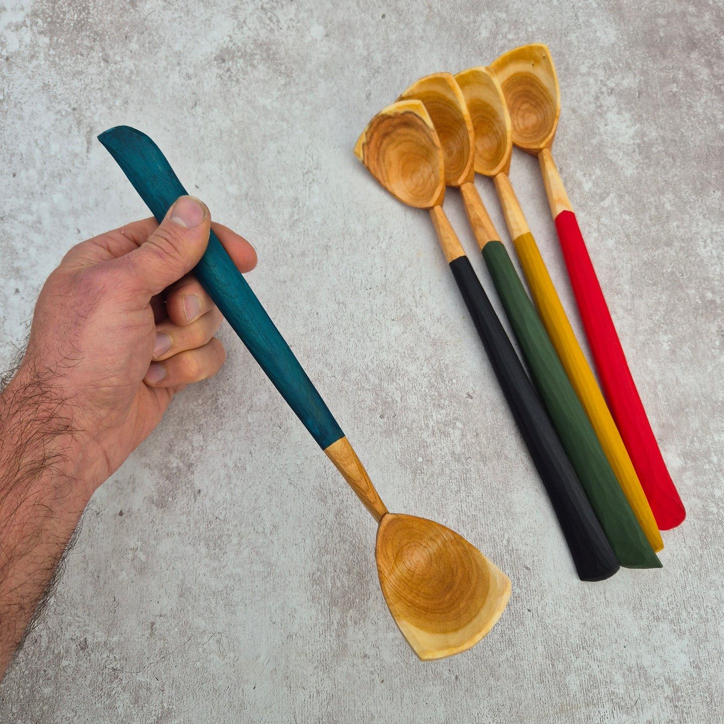 Dainty Cooking Spoon ~ Ocean Blue