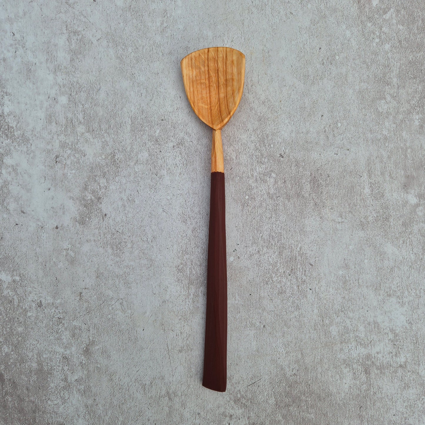 Alder Cook & Stir Spoon ~ Ochre Red
