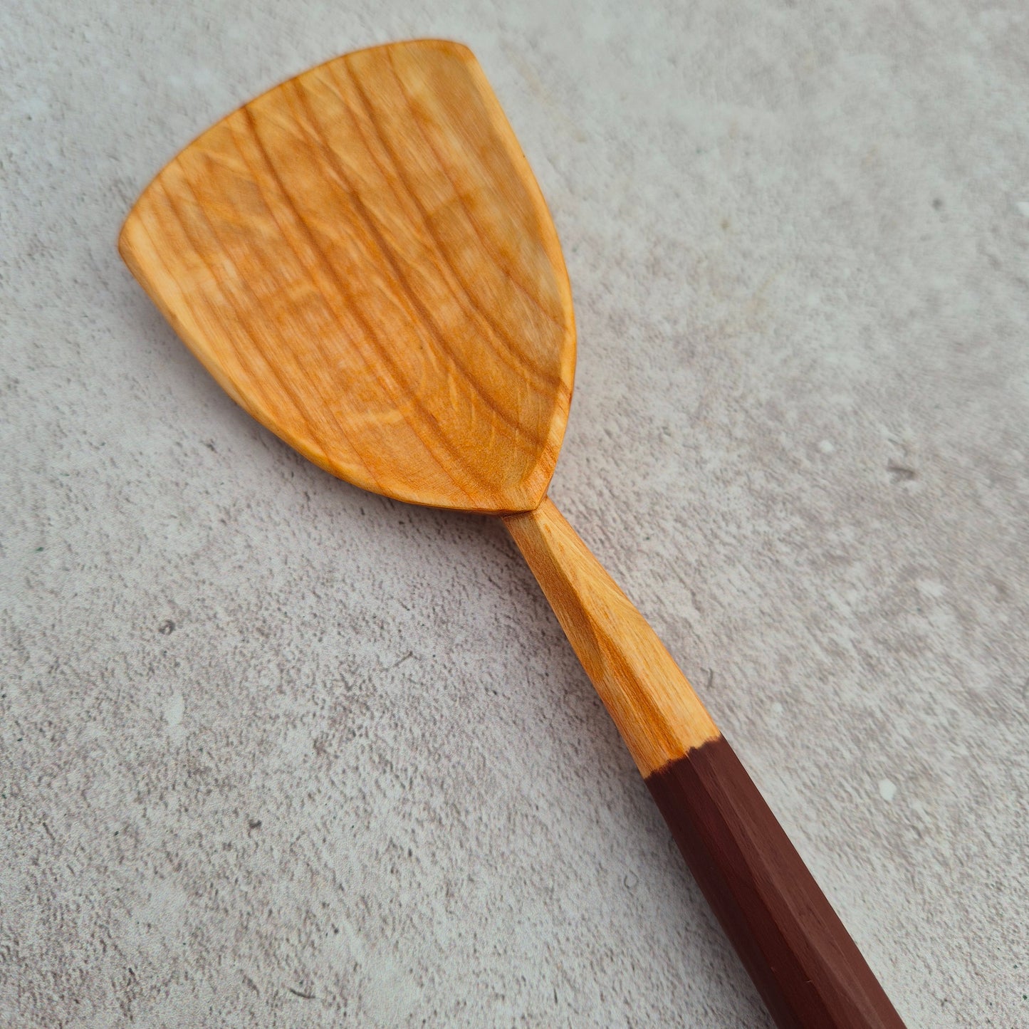 Alder Cook & Stir Spoon ~ Ochre Red