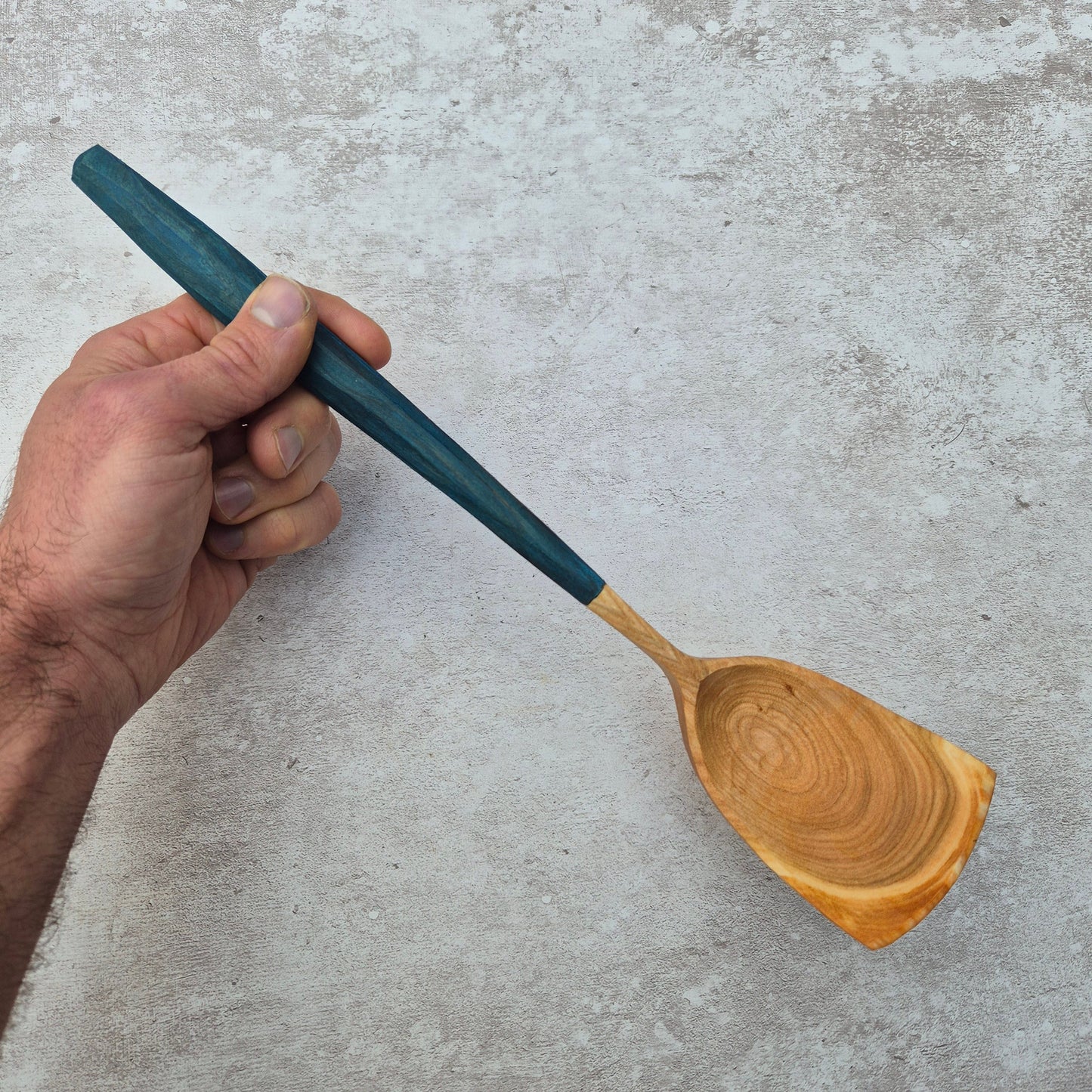 Ocean Blue Cook & Serve Spoon ~ *Wonky