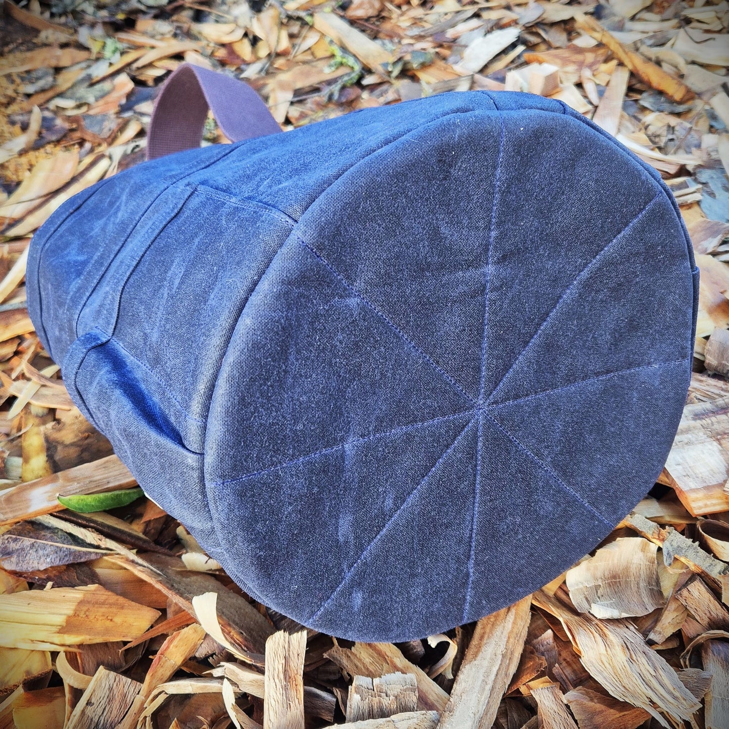 Waxed Canvas Tool Bag 3.0 ~ Navy Blue