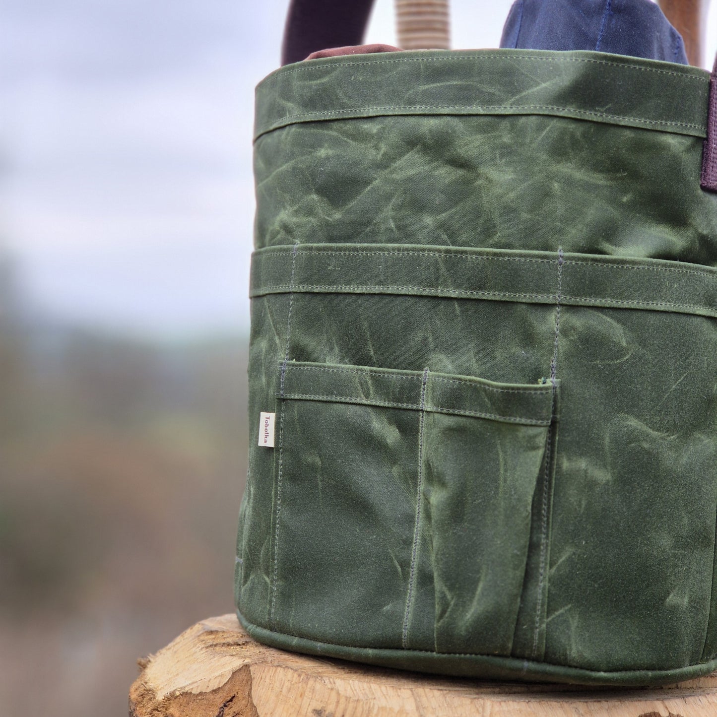 NEW! Waxed Canvas Tool Bag 3.0 ~ Lemongrass Green