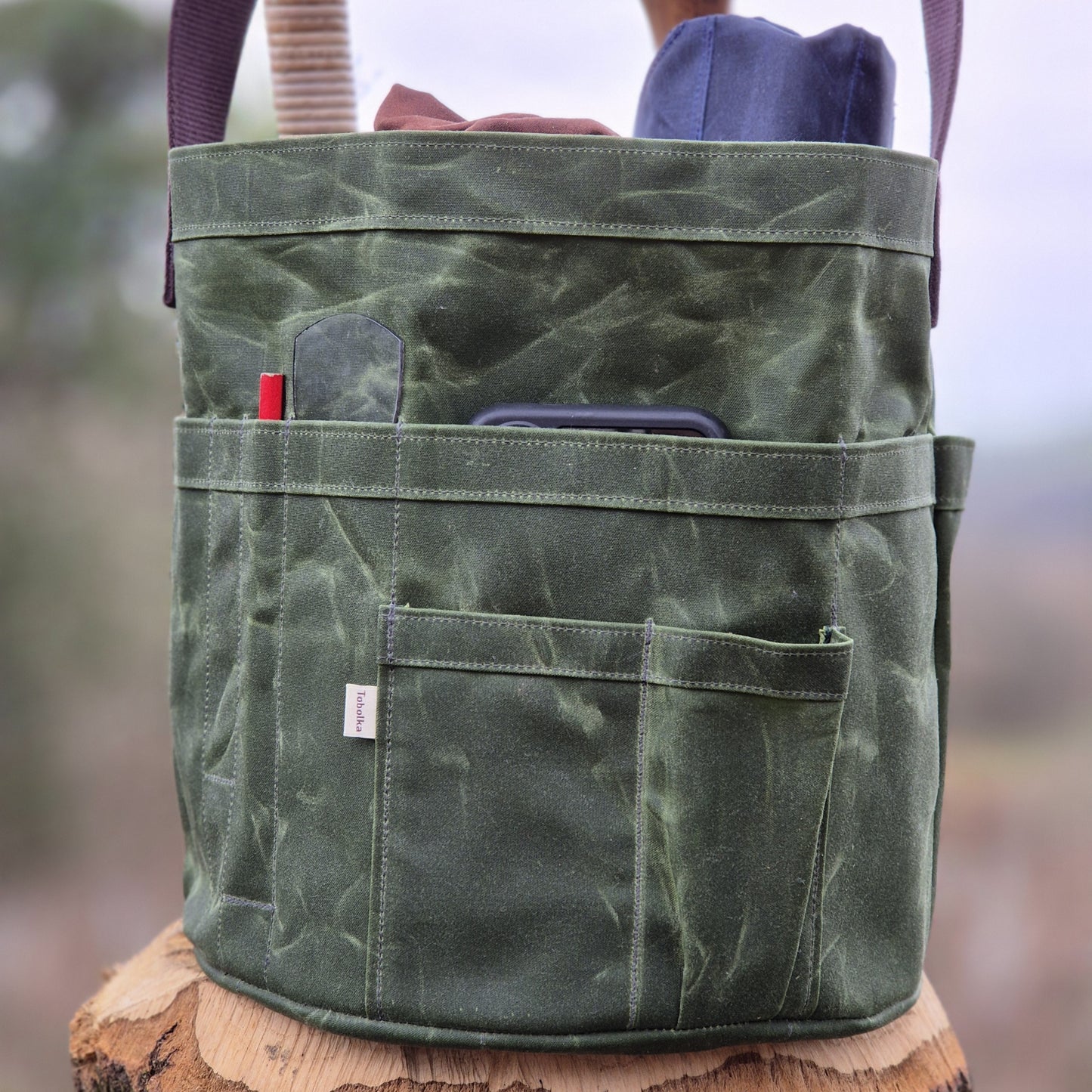 NEW! Waxed Canvas Tool Bag 3.0 ~ Lemongrass Green