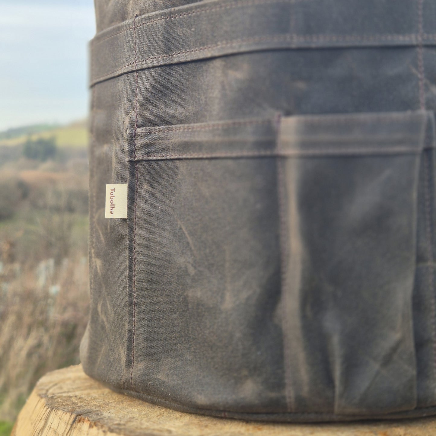 NEW! Waxed Canvas Tool Bag 3.0 ~ Coffee Brown