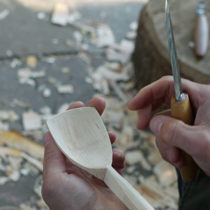 Carve a Cooking Spoon ~ Online Masterclass
