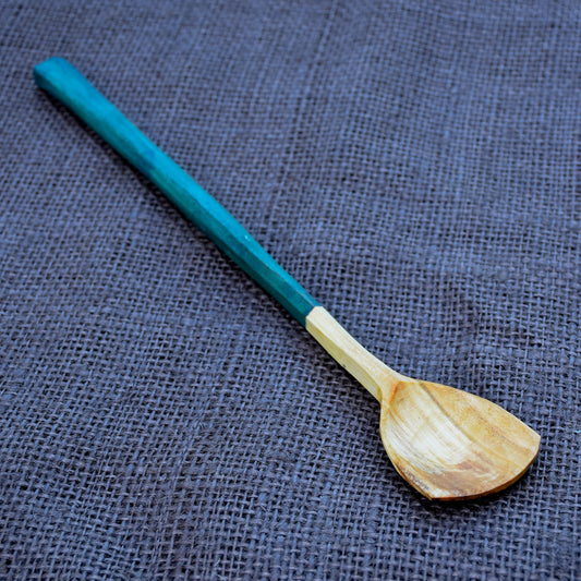Simple Cooking Spoon ~ 'Botherer' ~ Providence Blue