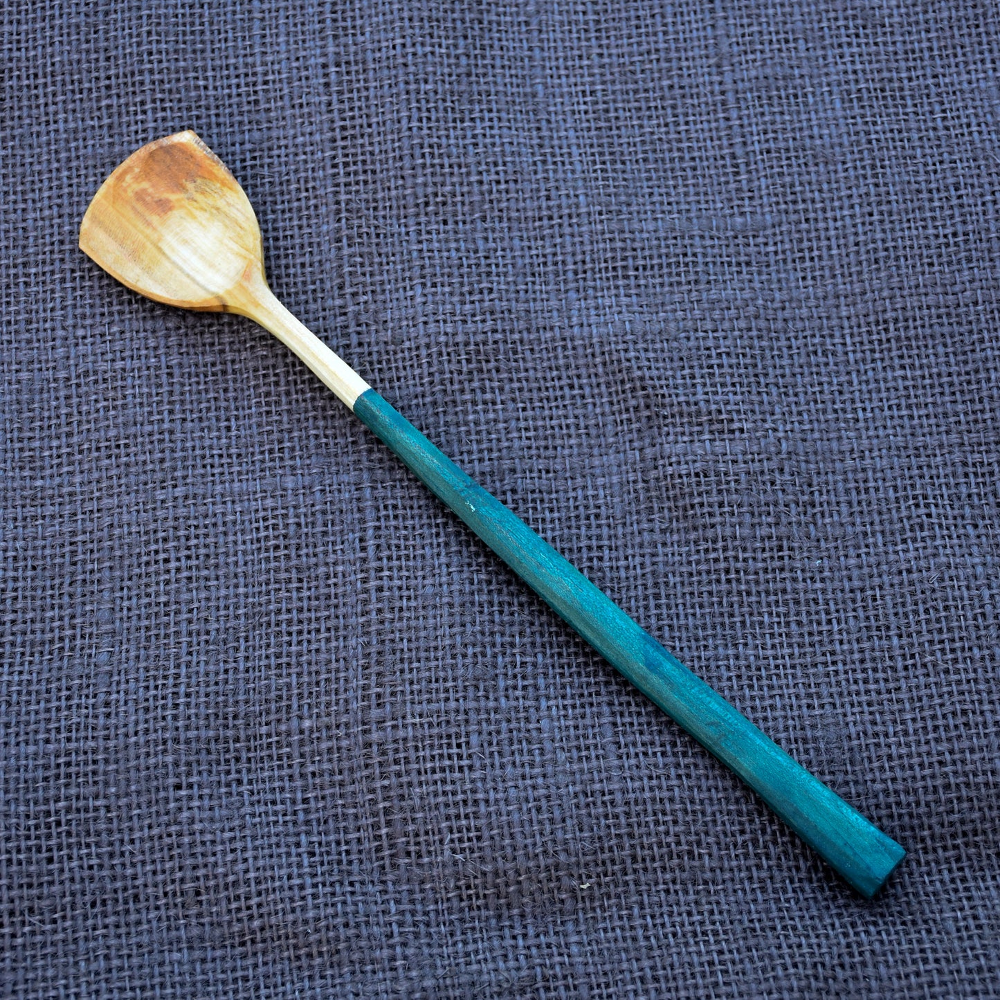 Simple Cooking Spoon ~ 'Botherer' ~ Providence Blue