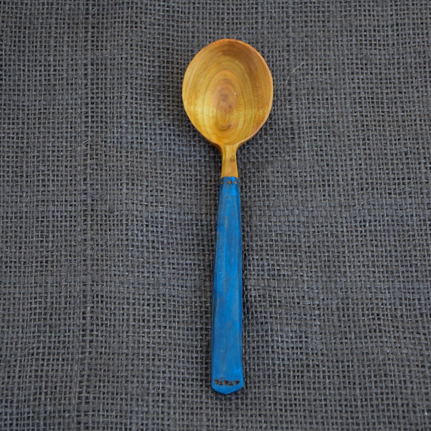 Cherry Coffee Scoop ~ Federal Blue