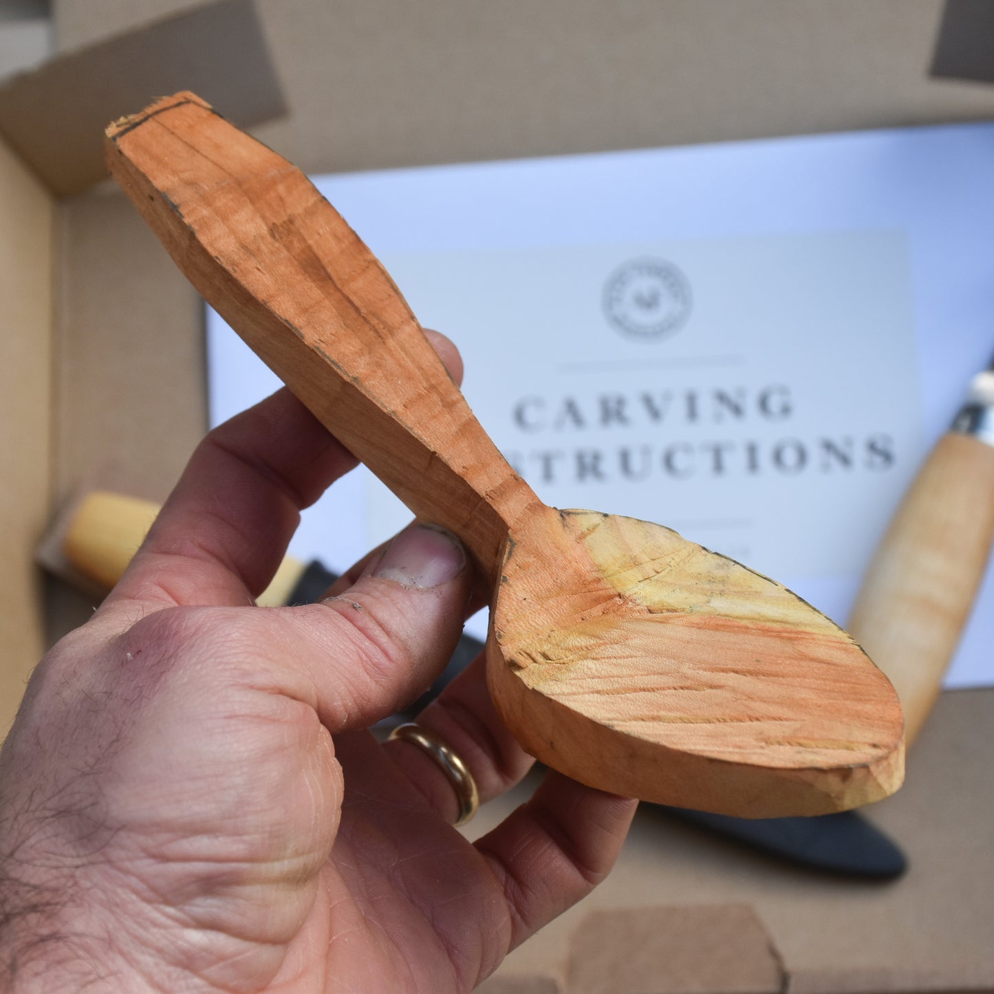 Carve Your Own Eating Spoon Kit