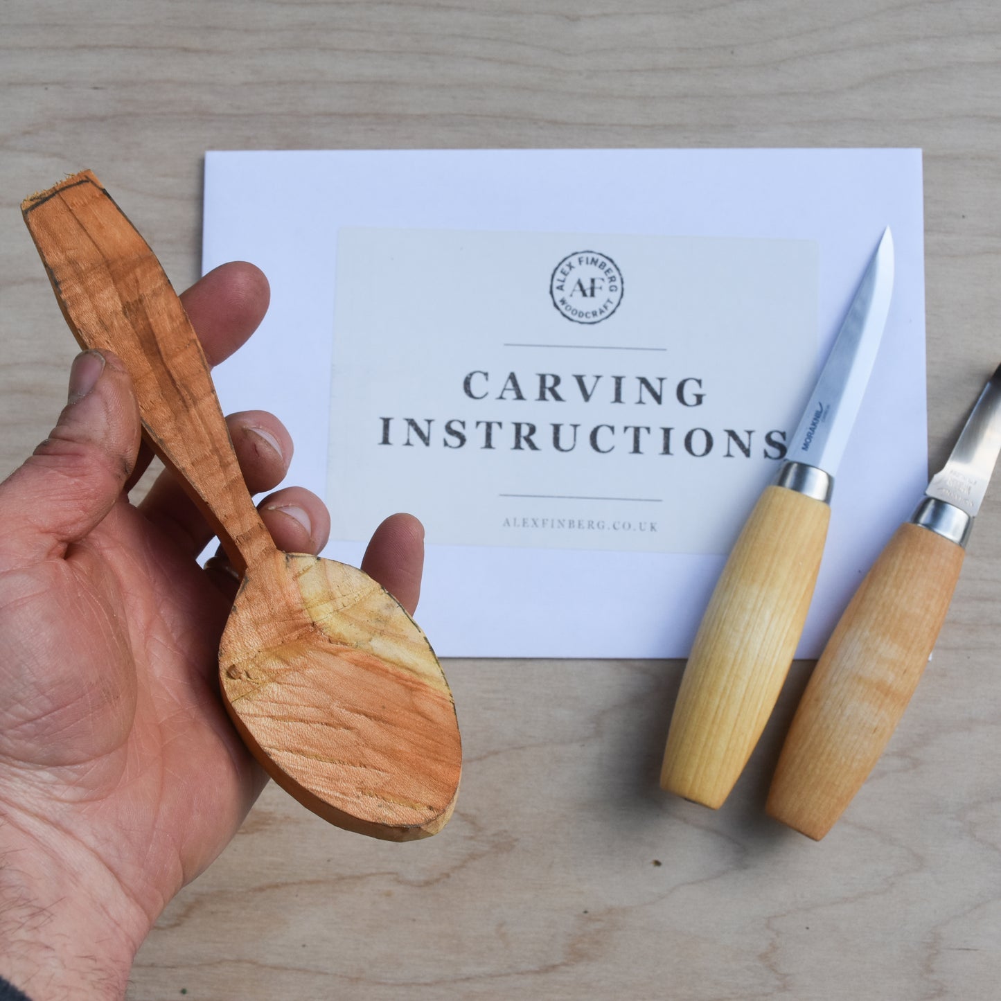 Carve Your Own Eating Spoon Kit
