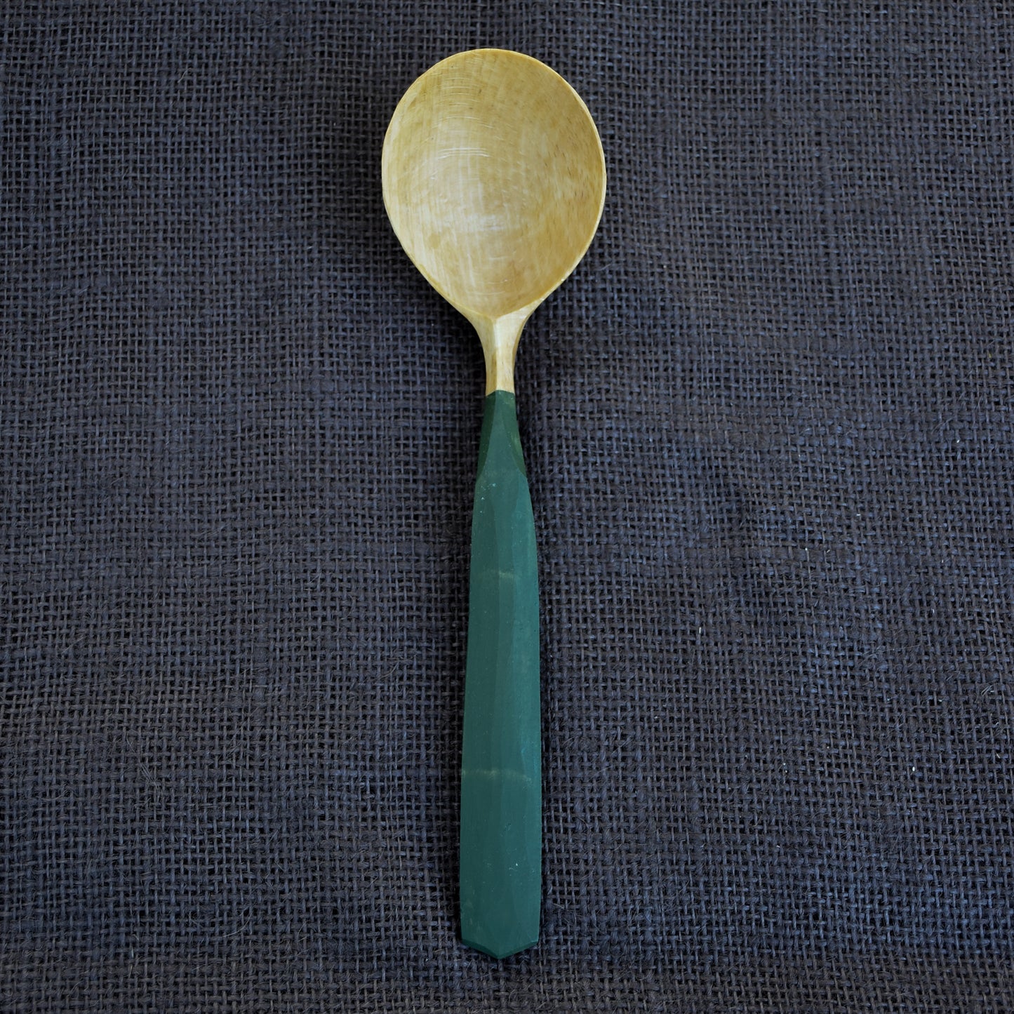 Circular Cooking Spoon ~ Forest Green
