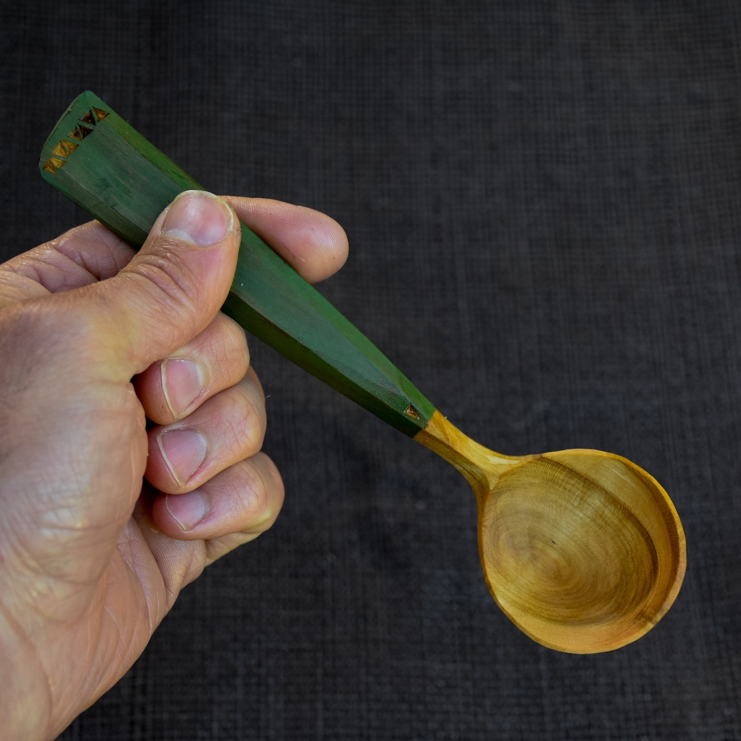 Coffee Scoop ~ Moss Green