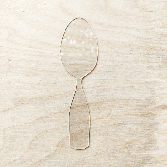 Eating Spoon Template ~ Gratitude Spoon