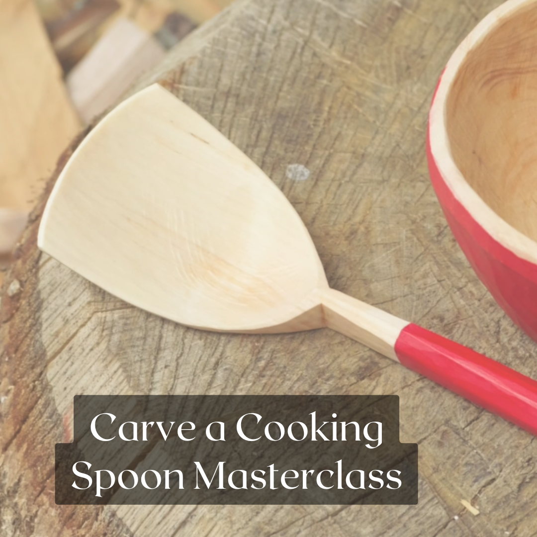 Carve a Cooking Spoon ~ Online Masterclass