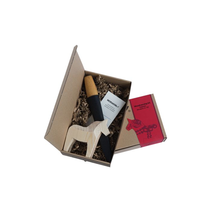 Carve a Dala Horse! Mora Woodcarving Knife & Carving Kit ~ Pre-Order