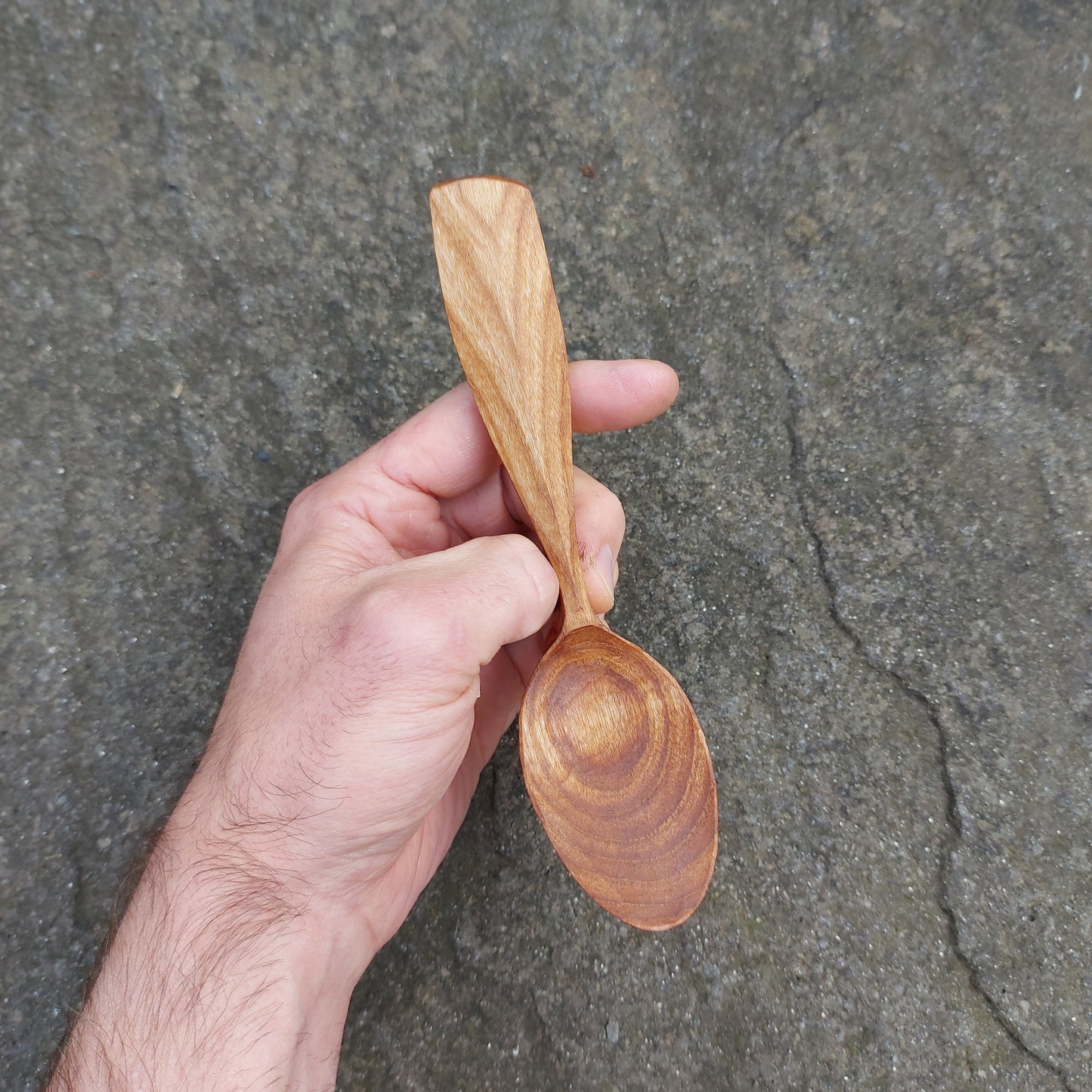 Cherry Eating Spoon ~ 'Rad Grain' ~ II