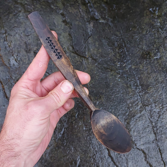 Ebonised Eating Spoon ~ Winter's Teeth ~ II