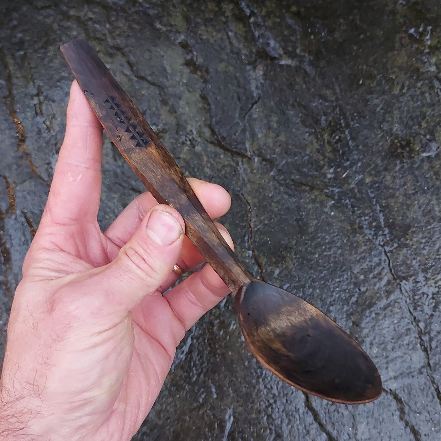 Ebonised Eating Spoon ~ Winter's Teeth ~ I