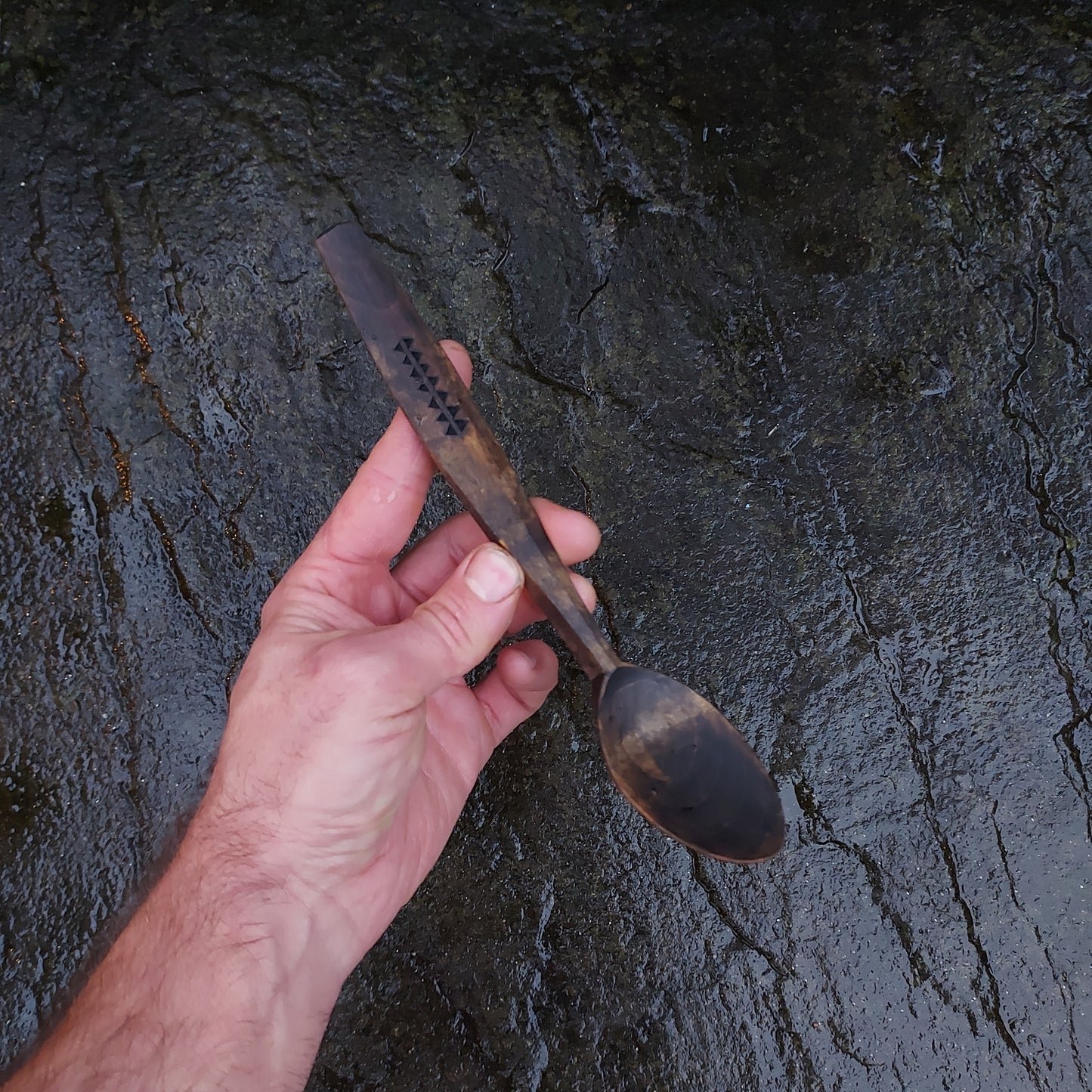 Ebonised Eating Spoon ~ Winter's Teeth ~ II