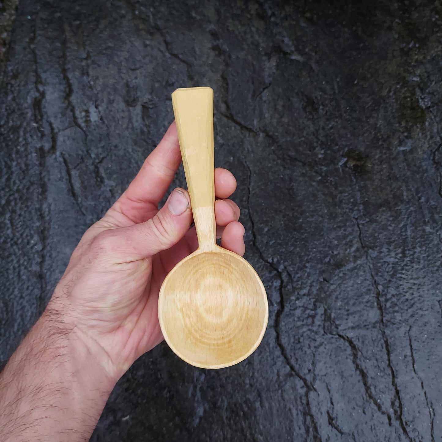 Cherry Coffee Scoop - Mustard Yellow