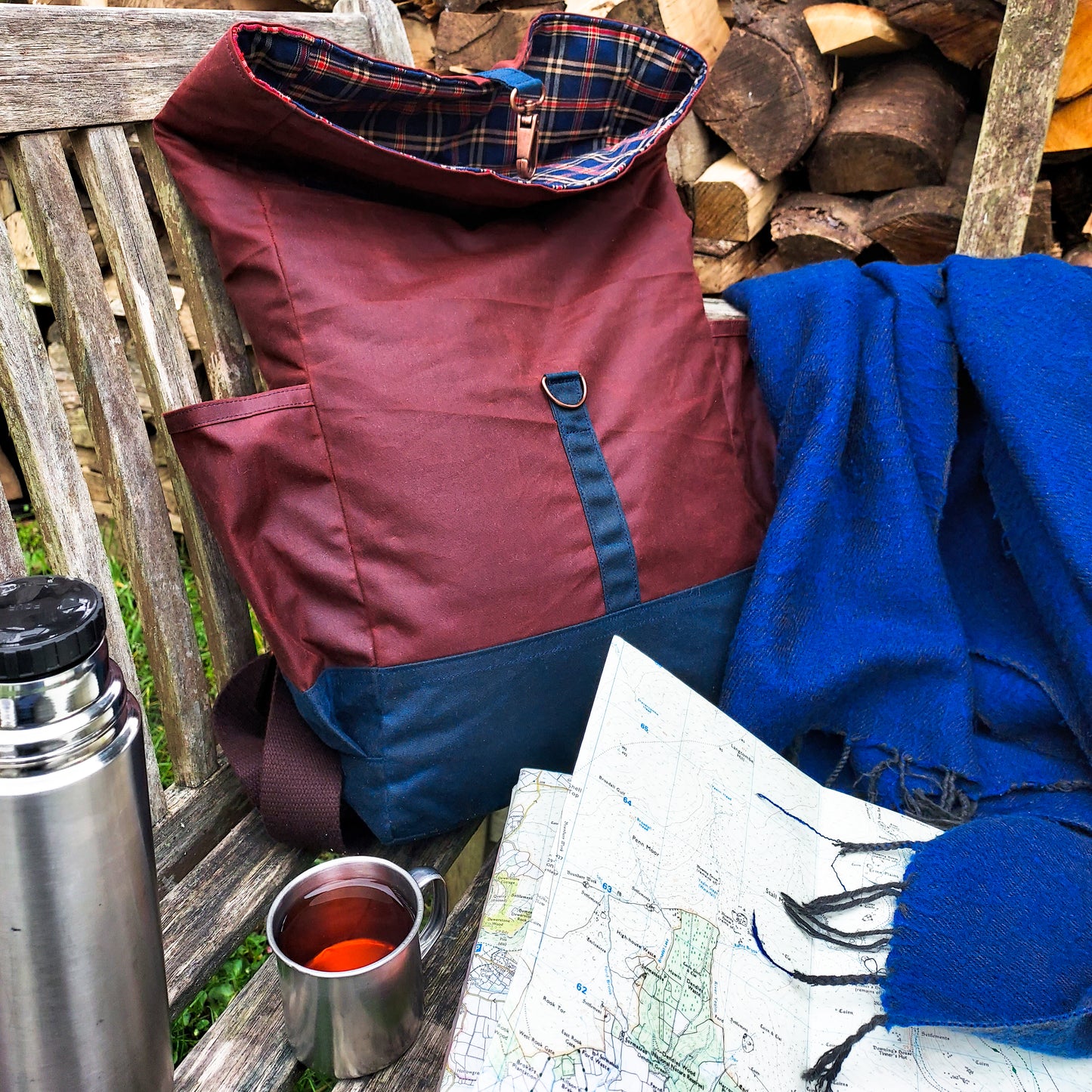 Waxed Canvas Daypack