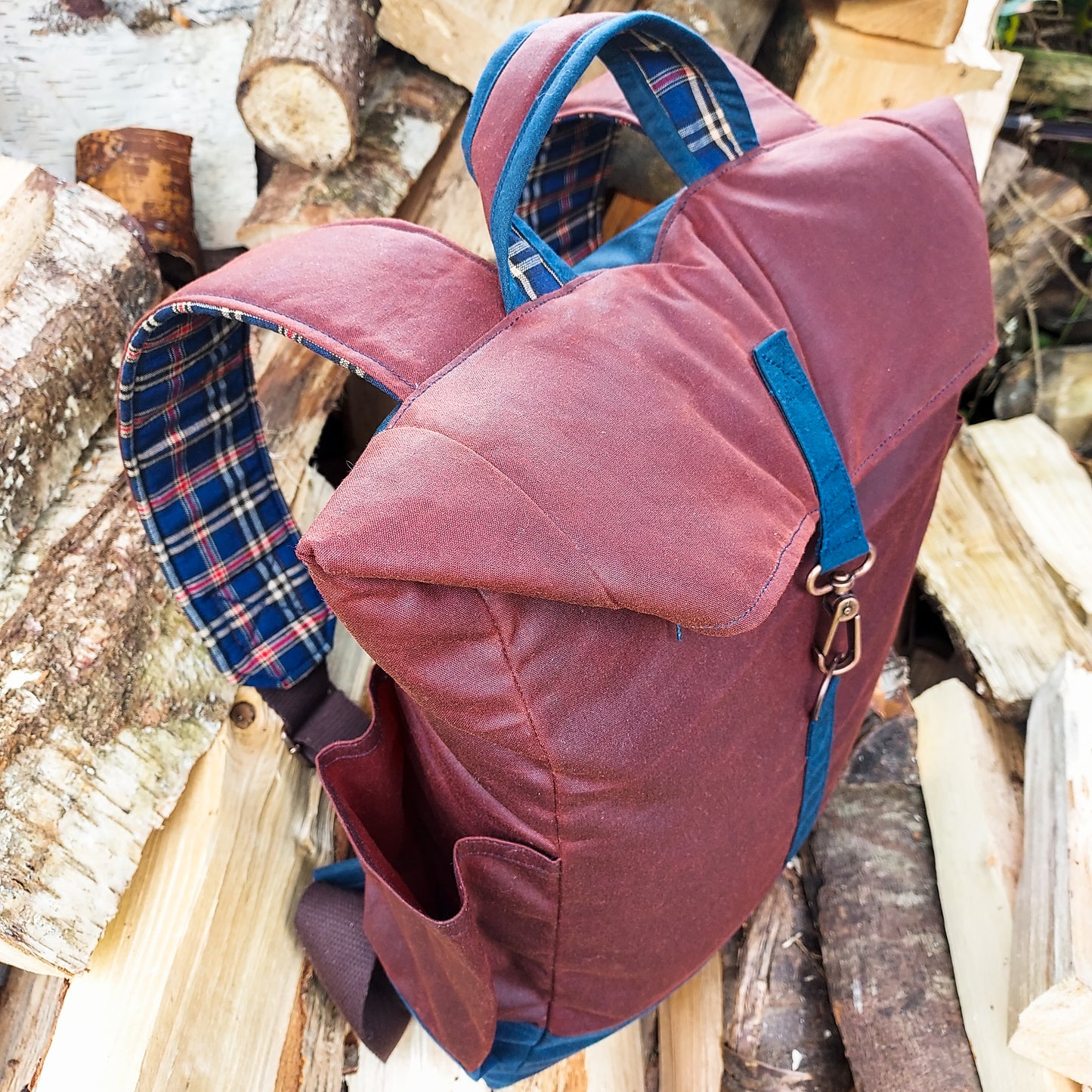 Waxed Canvas Daypack