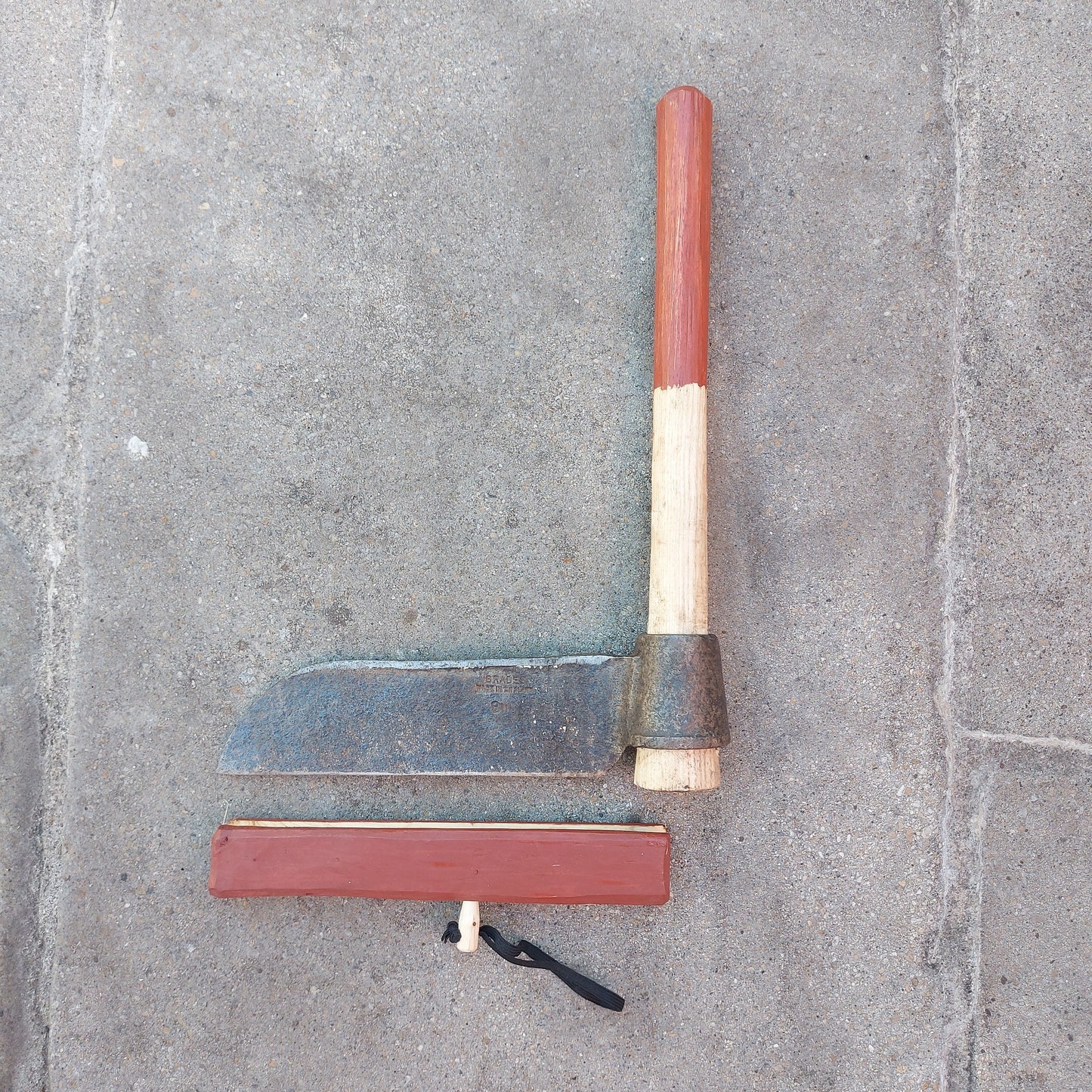 Restored Vintage Brades 6" Handforged Froe