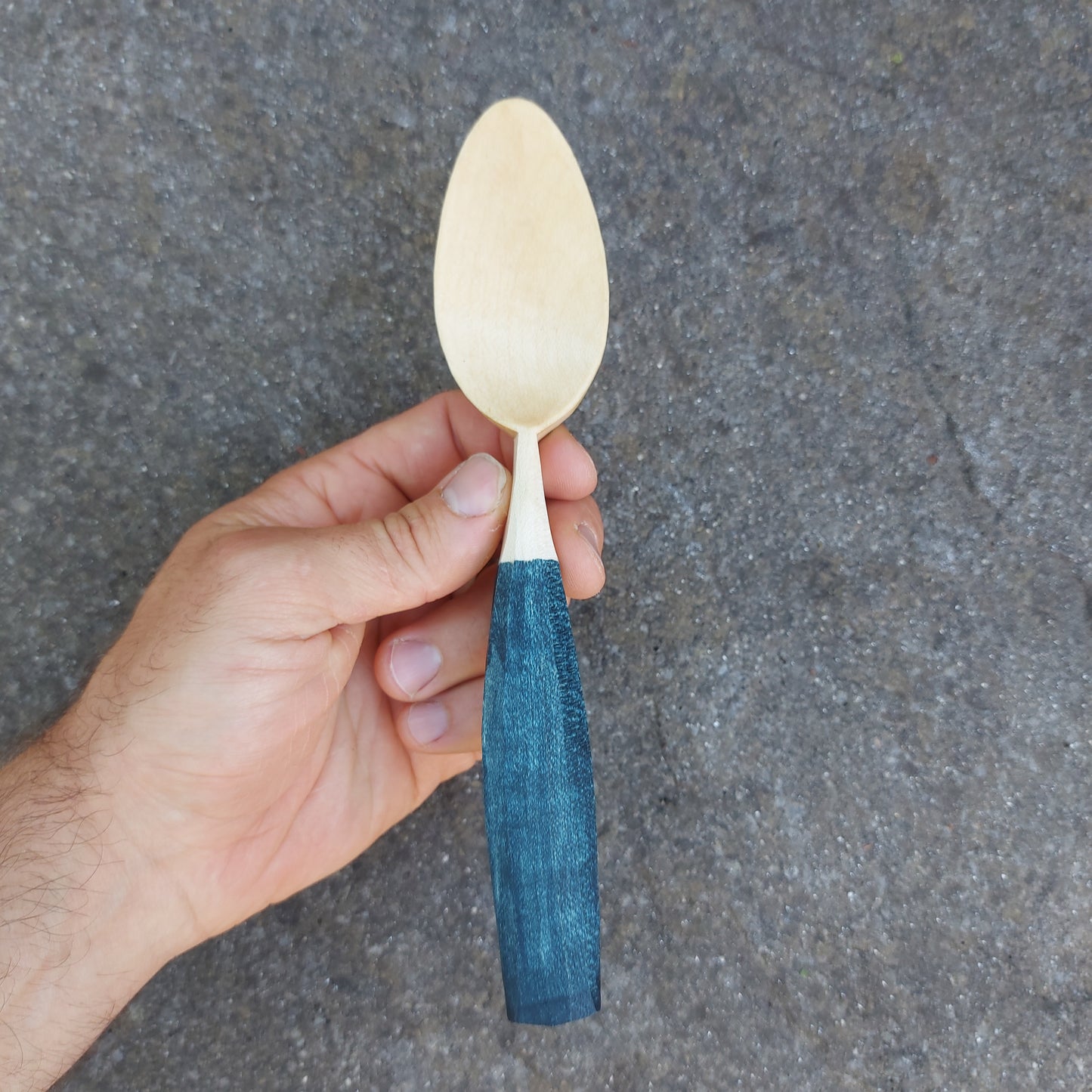 'Ocean Rays' Eating Spoon ~ Sycamore