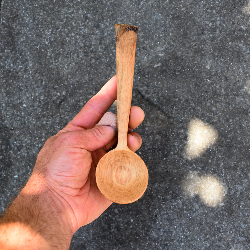 Simple Coffee Scoop ~ Beech Wood