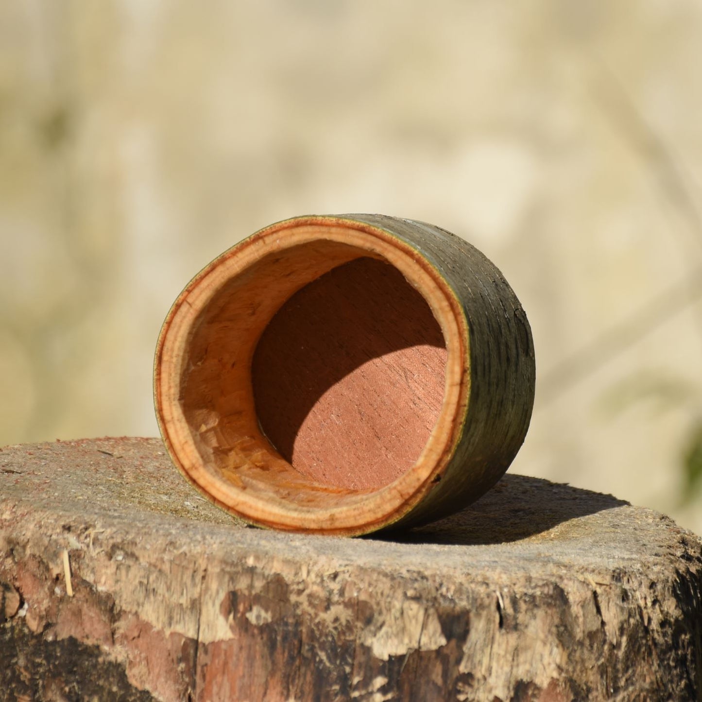 Alder Bark Shrink Pot - I