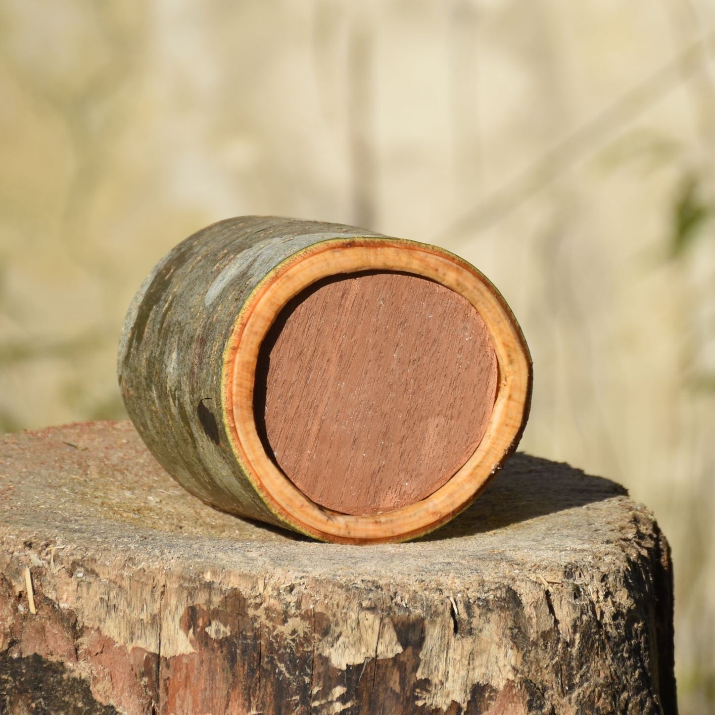 Alder Bark Shrink Pot - II