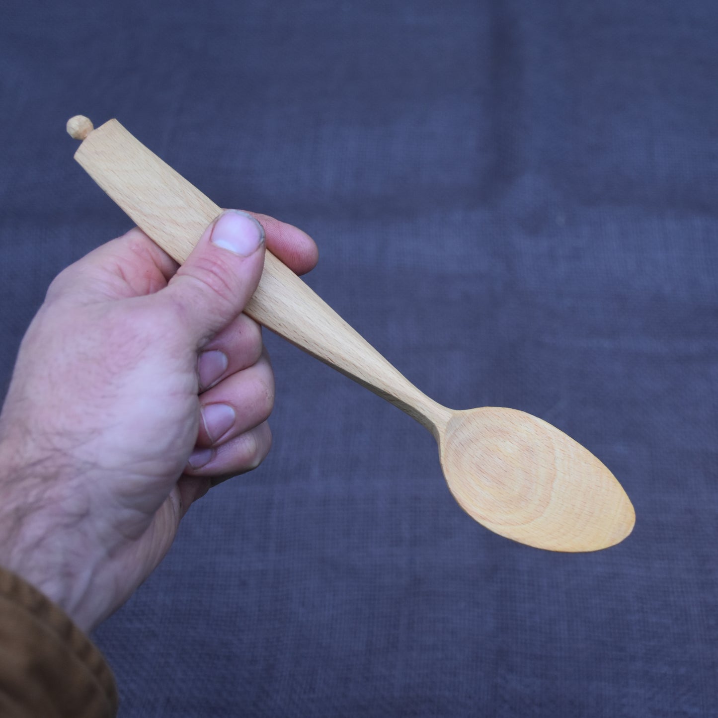 Beech Serving Spoon