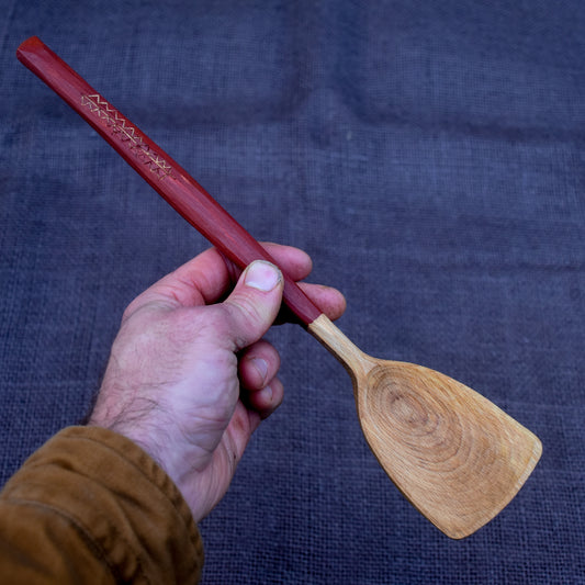 Deep Red Cook & Serve Spoon