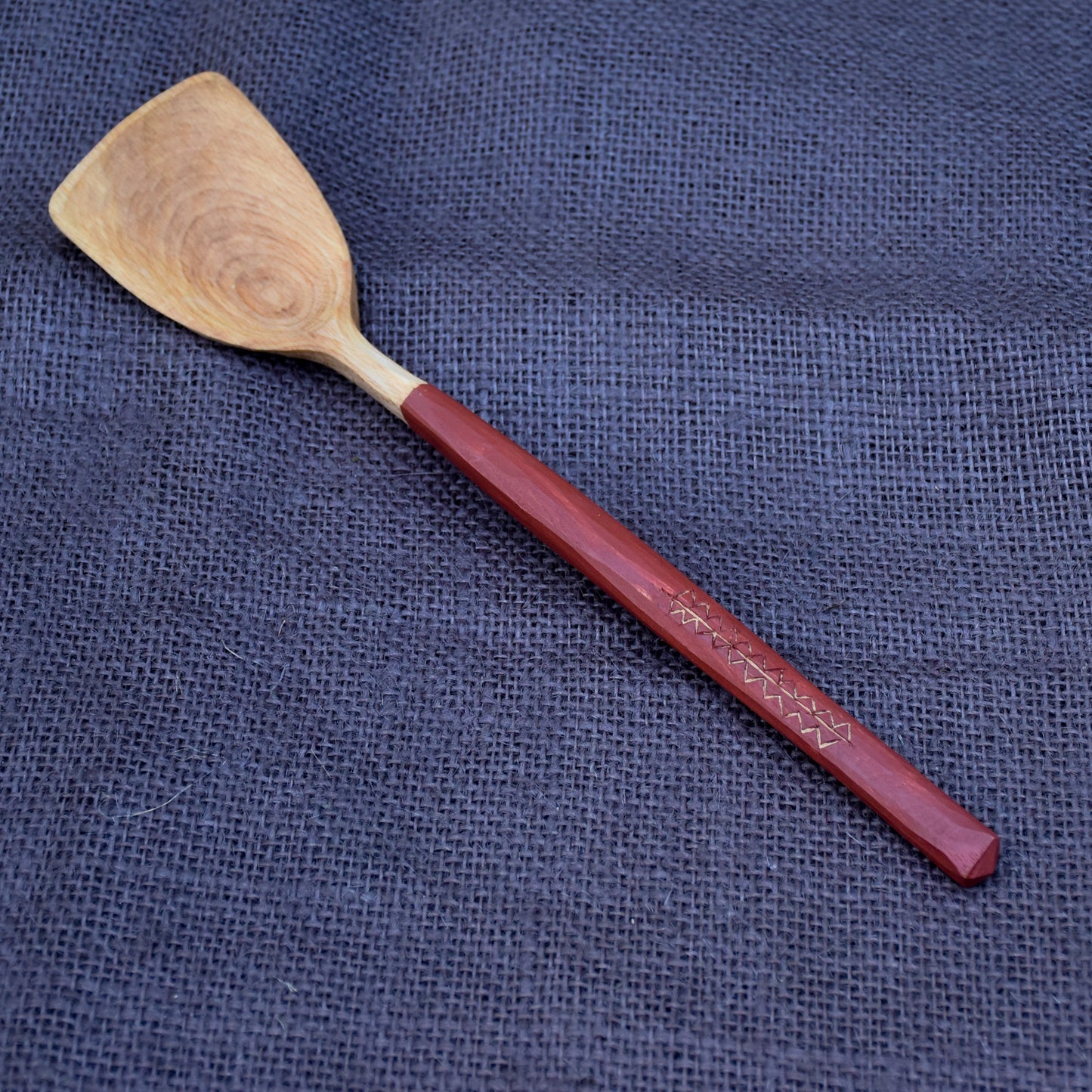 Deep Red Cook & Serve Spoon
