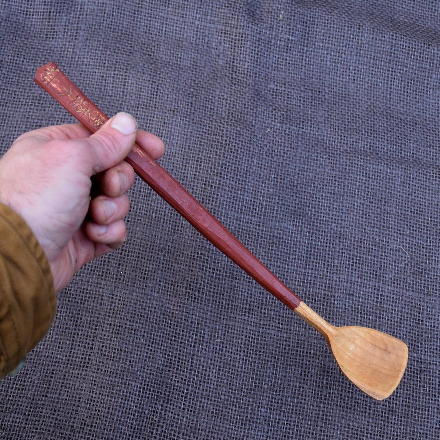 Dinky Ochre Red Cooking Spoon