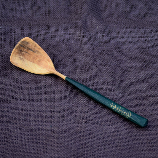 Forest Green Cooking Spoon