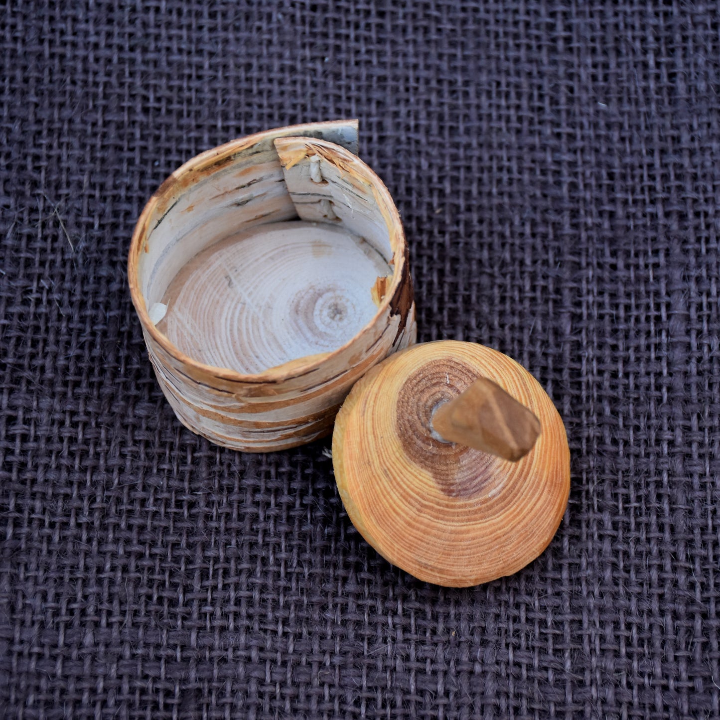 Birch Bark Pot ~ III