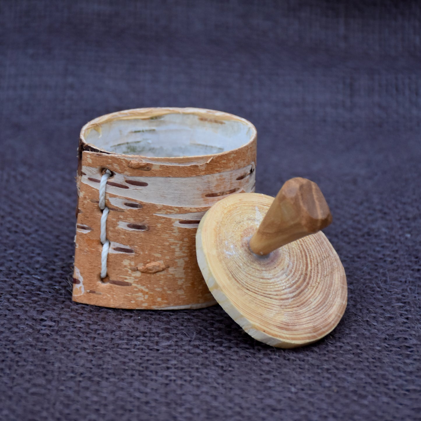 Birch Bark Pot ~ III