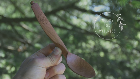 Whittling for Wellbeing @The Woodland Presents