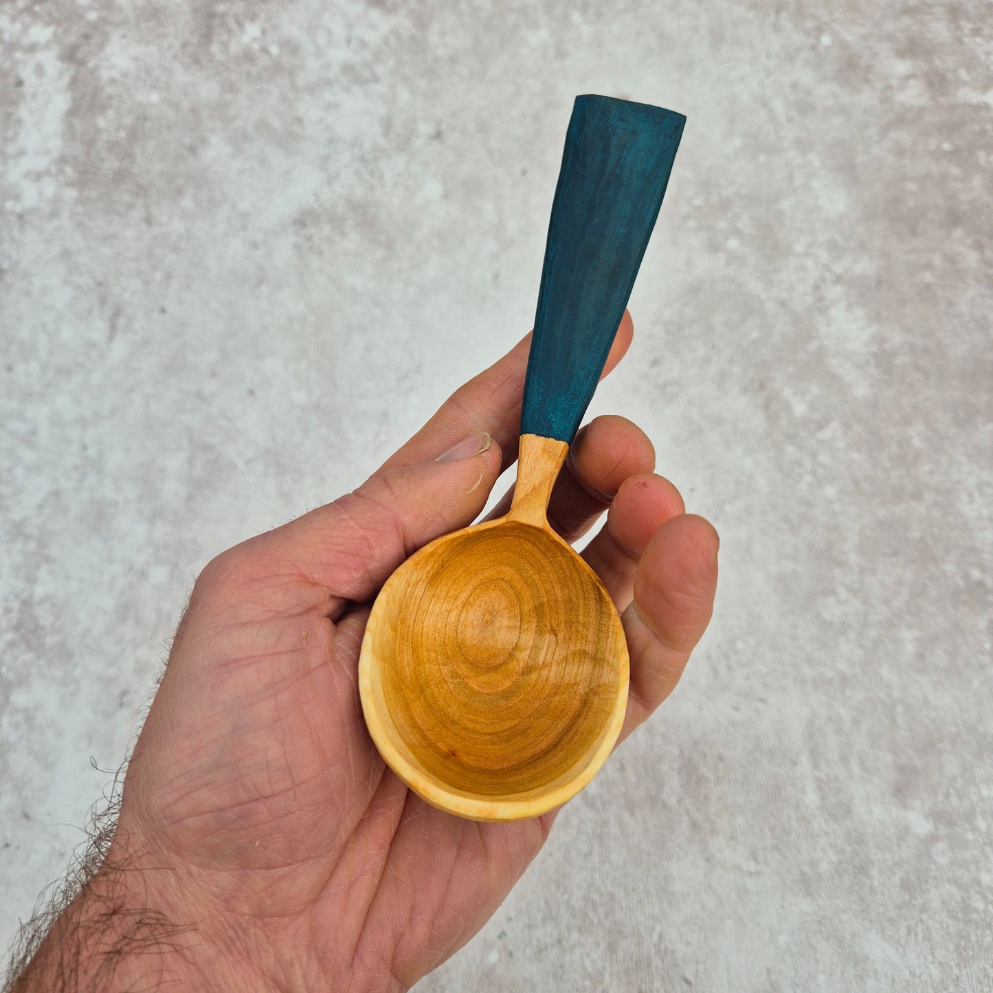 Ocean Blue Coffee Scoop ~ Wild Cherry