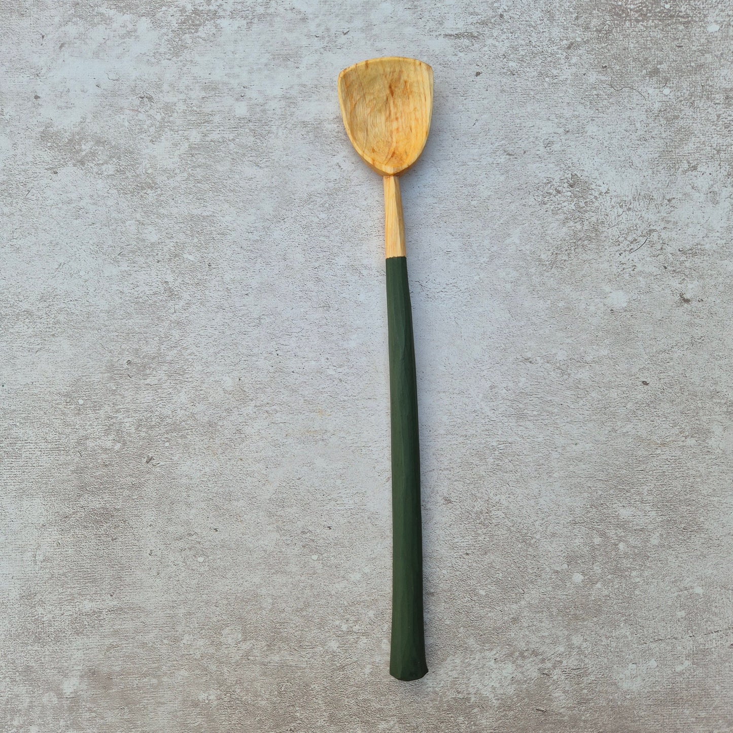 Woodland Green Stirring Spoon ~ Alder ~ No.1