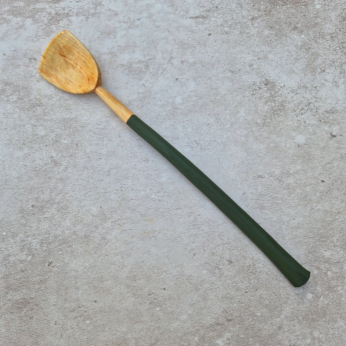 Woodland Green Stirring Spoon ~ Alder ~ No.1