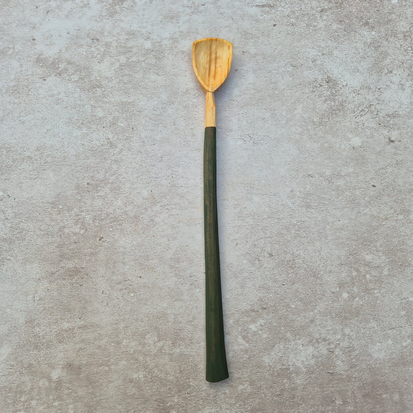 Woodland Green Stirring Spoon ~ Alder ~ No.2