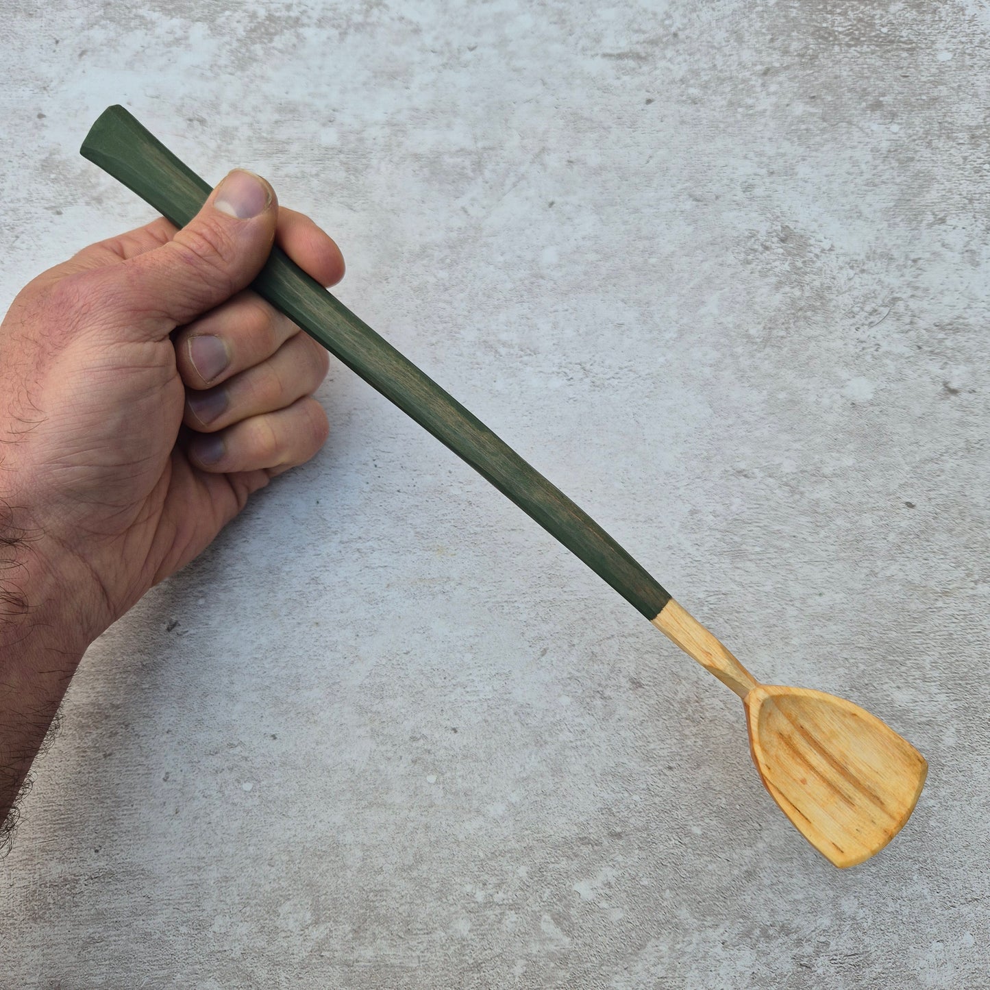 Woodland Green Stirring Spoon ~ Alder ~ No.2