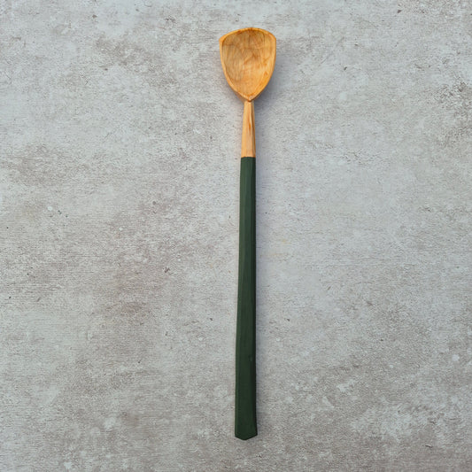 Woodland Green Stirring Spoon ~ Alder ~ No.3