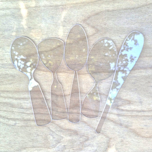 NEW! Carving Stencils: Pocket Spoons 5x Pack