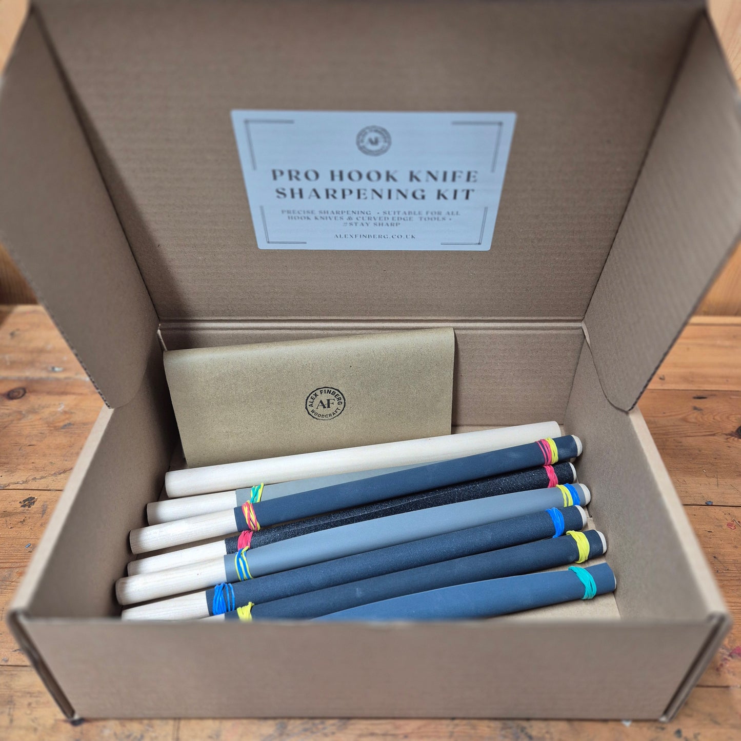 Pro Hook Knife Sharpening Kit + 4K HD Video Tutorial
