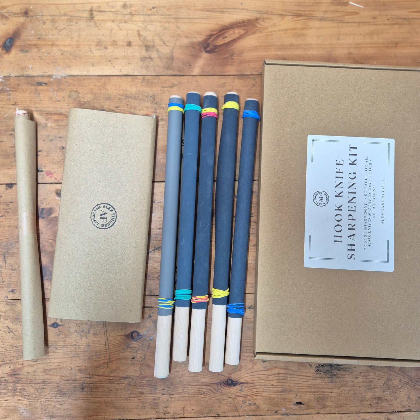 Hook Knife Sharpening Kit + 4K HD Video Tutorial
